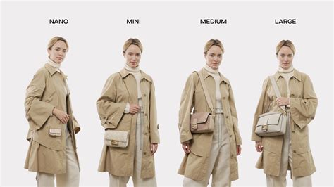 fendi trunk baguette|fendi baguette size chart.